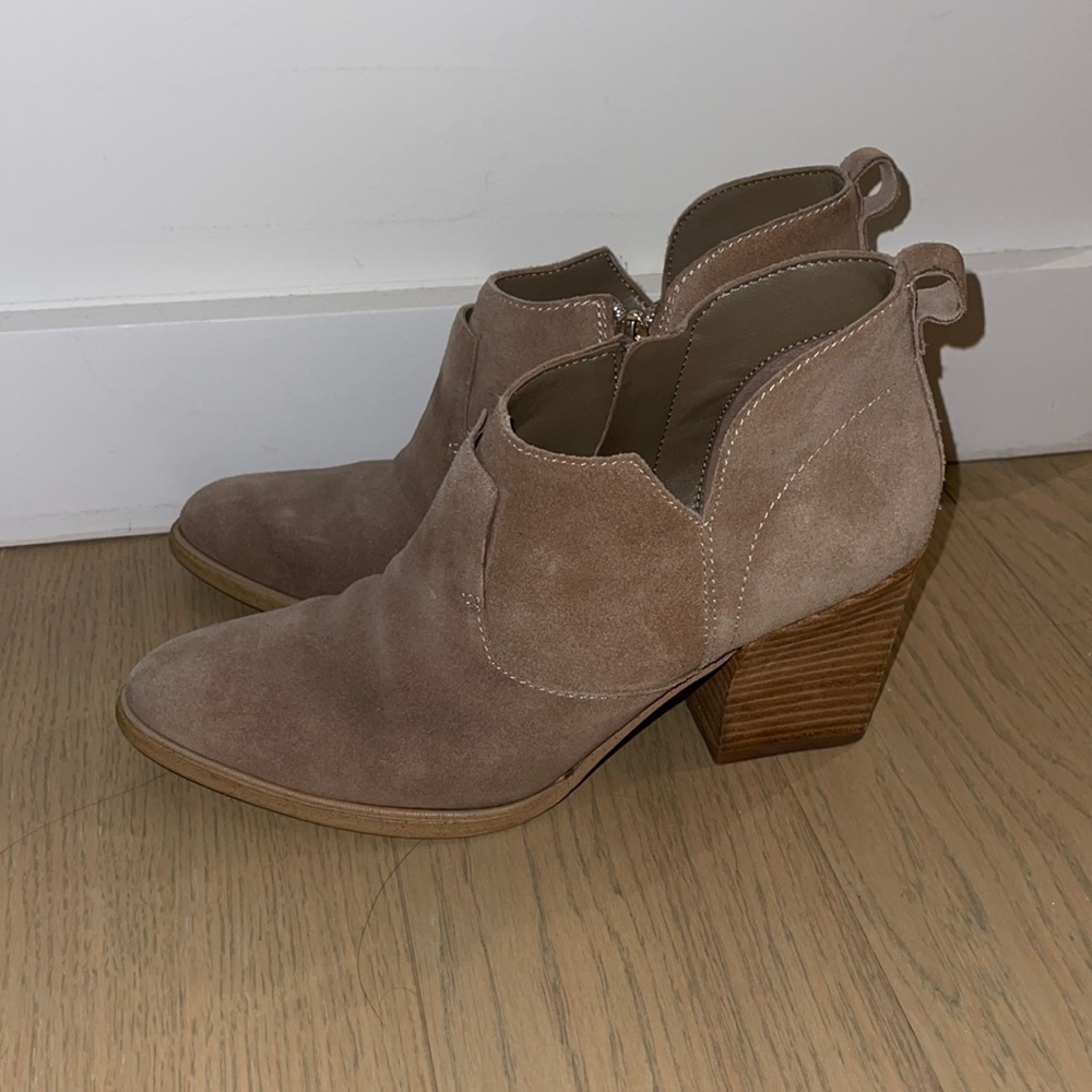 Marc Fisher Ginger Suede Booties